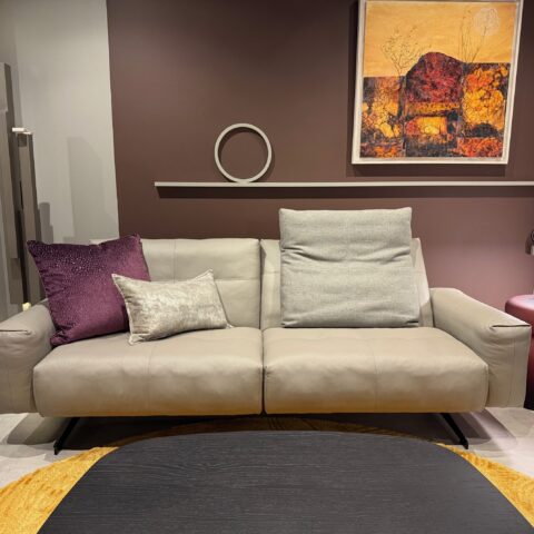 ROLF BENZ RB50 LEATHER SOFA