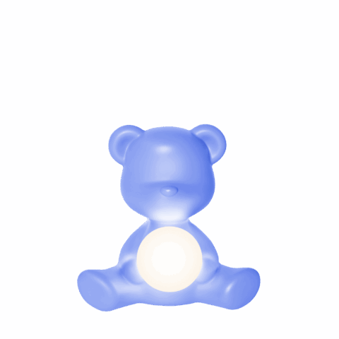 Teddy Girl Lamp Light Blue