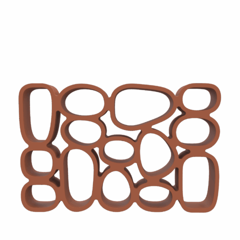 Koibuchi Bookcase Terracotta