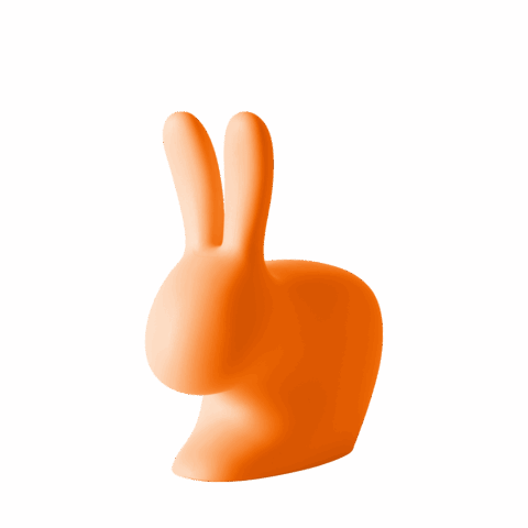Rabbit Chair Orange