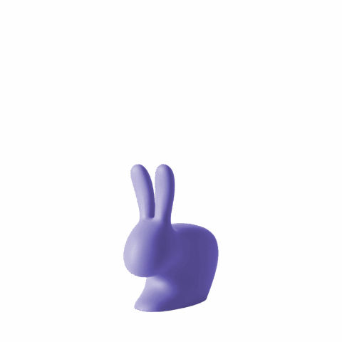 Rabbit Xs Door Stopper Blue Violet